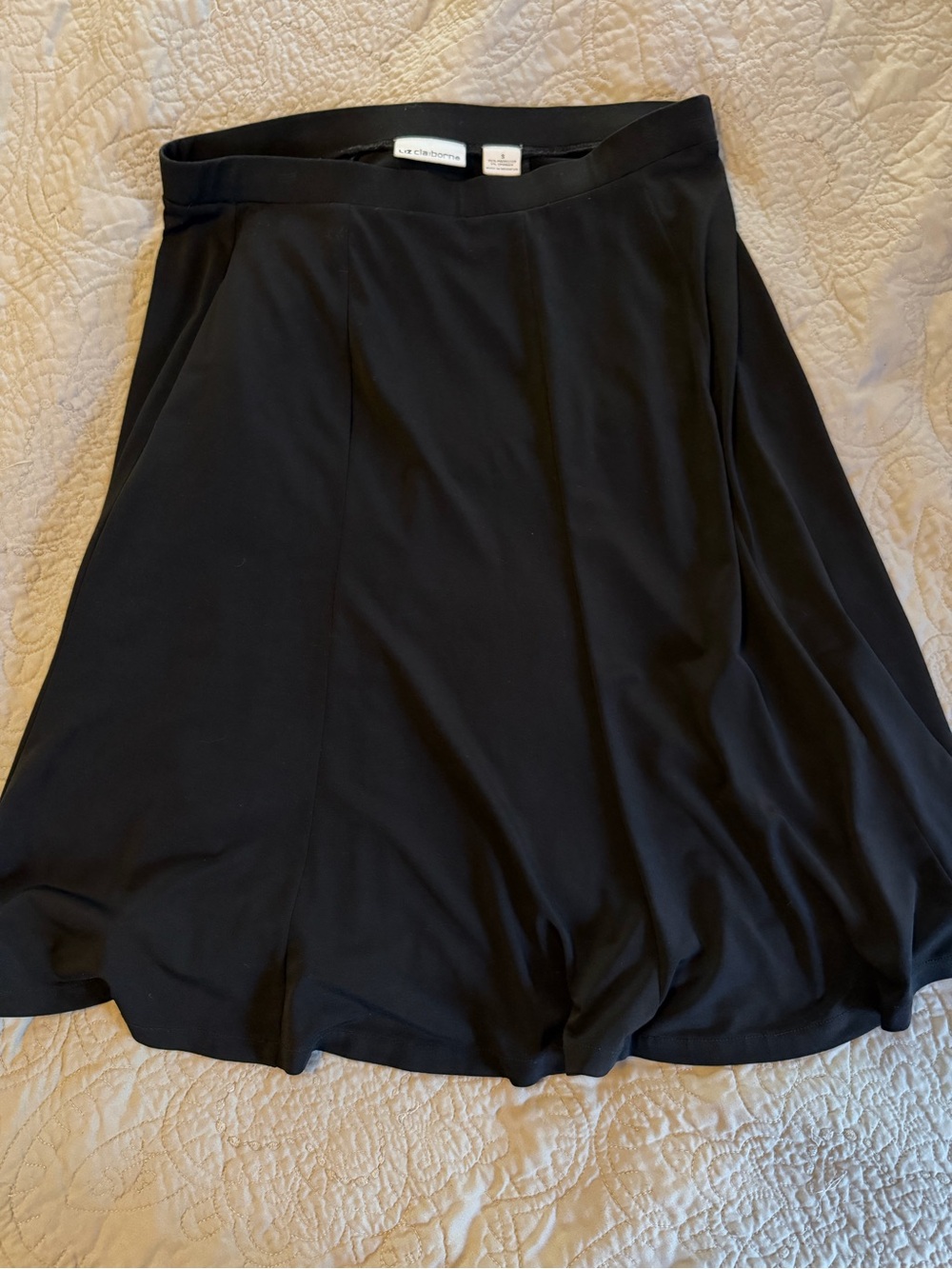 Liz Claiborne Black Women’s midi Skirt